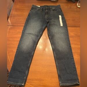 Men’s Banana Republic Dark Blue Straight Jeans